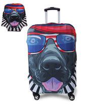 Load image into Gallery viewer, TRIPNUO Thicker Blue City Luggage Cover Travel Suitcase Protective Cover for Trunk Case Apply to 19&#39;&#39;-32&#39;&#39; Suitcase Cover