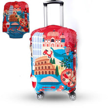 Load image into Gallery viewer, TRIPNUO Thicker Blue City Luggage Cover Travel Suitcase Protective Cover for Trunk Case Apply to 19&#39;&#39;-32&#39;&#39; Suitcase Cover
