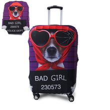 Load image into Gallery viewer, TRIPNUO Thicker Blue City Luggage Cover Travel Suitcase Protective Cover for Trunk Case Apply to 19&#39;&#39;-32&#39;&#39; Suitcase Cover