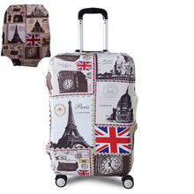 Load image into Gallery viewer, TRIPNUO Thicker Blue City Luggage Cover Travel Suitcase Protective Cover for Trunk Case Apply to 19&#39;&#39;-32&#39;&#39; Suitcase Cover