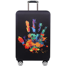 Load image into Gallery viewer, TRIPNUO Thicker Blue City Luggage Cover Travel Suitcase Protective Cover for Trunk Case Apply to 19&#39;&#39;-32&#39;&#39; Suitcase Cover
